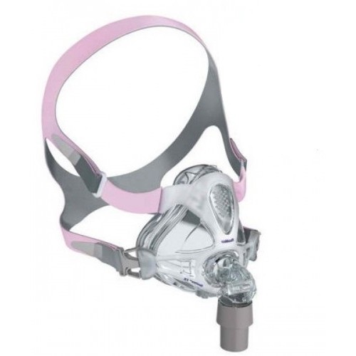 Quattro FX For Her Full Face Mask with Headgear by Resmed